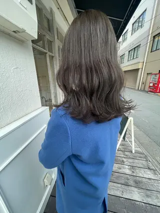 ロング カラー 🙃 透明感カラー/ボブのヘアスタイル