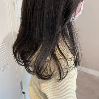 セミロング カラー カットモデル募集中 /西牧　瑠菜のヘアスタイル