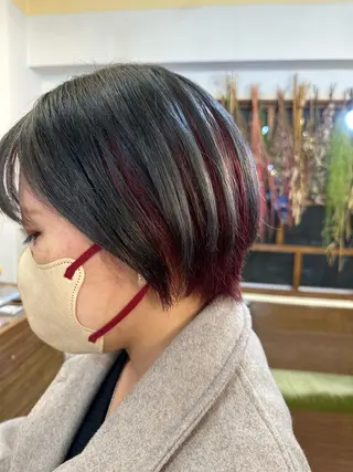 ショート 完全個室/ケアカラー 🌟misaki🌟のヘアスタイル