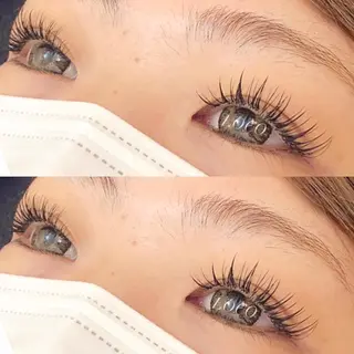 マツエク・マツパ 𝕋𝕆ℙアイリスト sanaeのマツエク・マツパデザイン