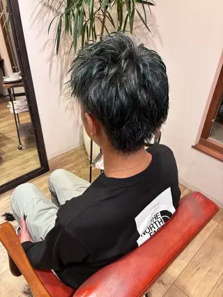カラー メンズ 清水 美香のヘアスタイル