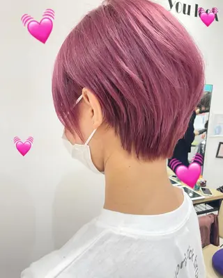 ショート カラー 新宿駅近♡個室 ♡関口三都季🌜のヘアスタイル