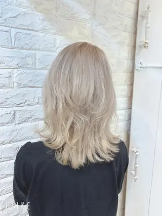 ミディアム カラー 中目黒✂︎店長✂︎ TOMOHIROのヘアスタイル