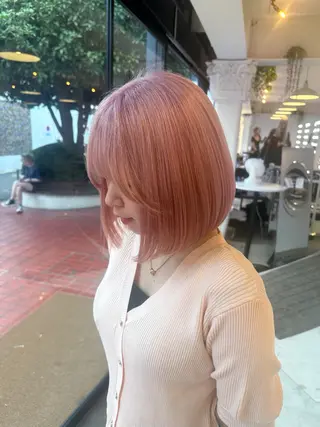 カラー RiA/レイヤーカッ ト/ハッシュカットのヘアスタイル