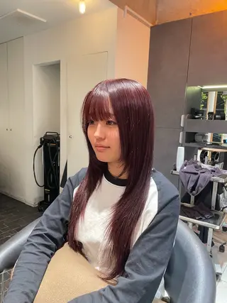 ロング 髪質改善✨高級カラー 野井琢生のヘアスタイル