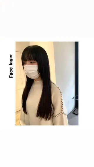 ロング カラー パーマ ヘアアレンジ メンズ キッズ ネイル マツエク・マツパ アイブロウ hiro【沿線で叶う 似合わせhair】のヘアスタイル