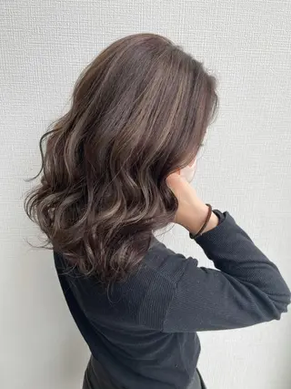 ロング カラー ハヤシカズキ/カラー ✂/メンズパーマのヘアスタイル