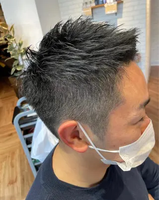 パーマ メンズ 𓏸𓈒𓂃早坂 浩行𓂃𓈒𓏸のヘアスタイル