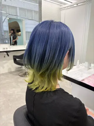 カラー 韓国風艶カラー🪽 yuuna🪽🍨のヘアスタイル