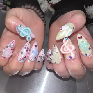 ネイル 🎶個性派ネイル💅 /Komachi❤️のマツエク・マツパデザイン