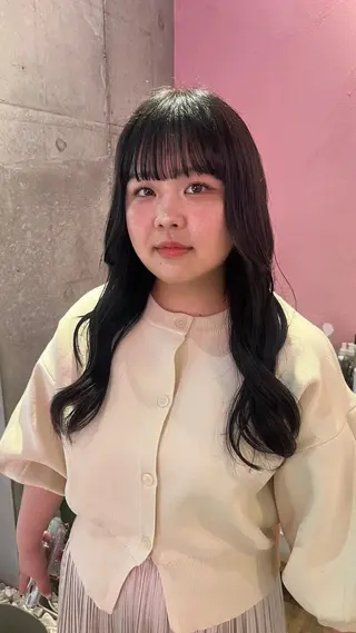 ロング 艶感透明感カラー🤍 hinaのヘアスタイル