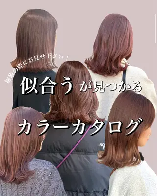 カラー Hikaru艶カラー /メンズカットのヘアスタイル