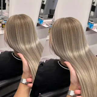 セミロング カラー KAITO メンズ特化美容師のヘアスタイル