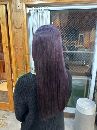 ロング カラー ⛅️柔らかハイトーン ×モテ艶🍒ももかのヘアスタイル