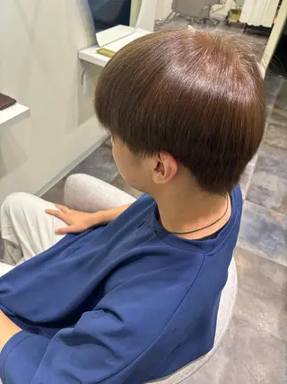 カラー メンズ 猪妻 采蘭のヘアスタイル