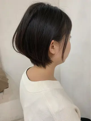 ショート 京都大人女性ショート 徒歩1分/秋山のヘアスタイル