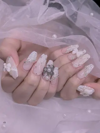 ネイル 長さだし専門店 M2　rikaのネイルデザイン