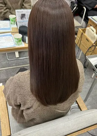 ロング 高橋遼太✂️カット/ 縮毛矯正/髪質改善のヘアスタイル