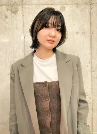 ショート カラー 似合わせカット /武田悠里のヘアスタイル