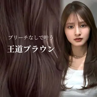 ロング カラー RYU韓国ヘア/レイ ヤー/透明感艶カラーのヘアスタイル