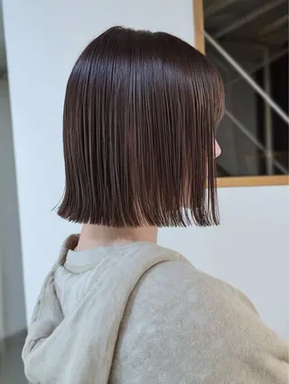 ショート きょうか🩶 /艶髪/ボブのヘアスタイル