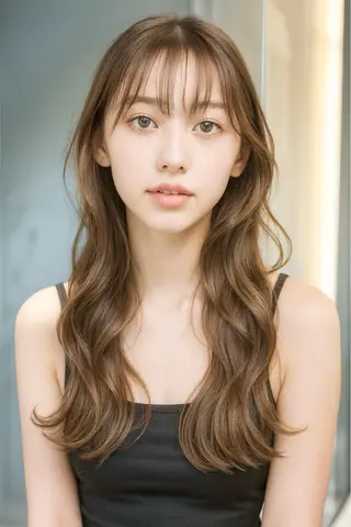 ロング カラー 田村和範/似合わせ カラー/髪質改善のヘアスタイル
