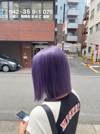 ショート カラー 【毎朝セット3分】 メンズパーマ　真人のヘアスタイル
