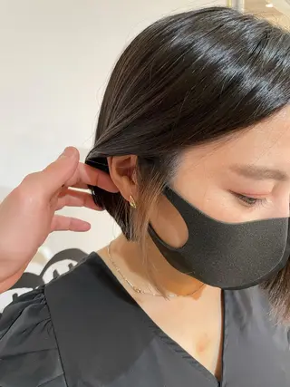 ミディアム 小川 舜人のヘアスタイル