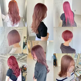 ミディアム 🎗副店長/井上 竜 ブリーチ指名No.1のヘアスタイル
