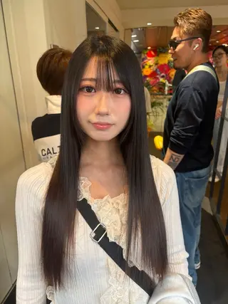 パーマ yunosuke/艶 カラーw-salonのヘアスタイル