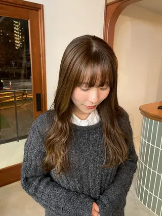 ロング 後藤璃子 (ごとうりこ)のヘアスタイル