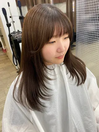 ロング 市川 博紀 店長のヘアスタイル