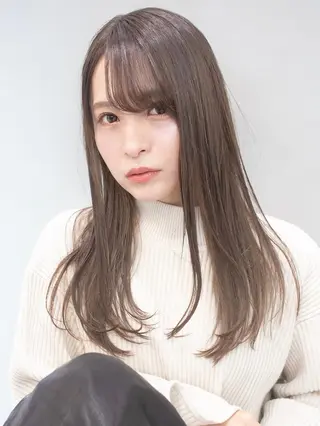 ロング 髪質改善×艶髪 斉藤 勝のヘアスタイル