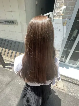ロング カラー ブリーチモデル募集 ʟᴇɪ.れいのヘアスタイル