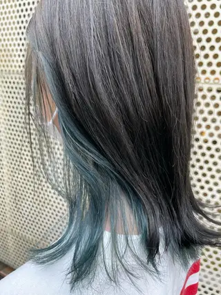 ミディアム カラー 🦋NAKAMURA 🦋のヘアスタイル
