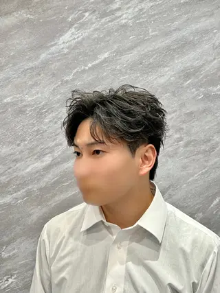 メンズ ulus kobe 藤枝大地のヘアスタイル