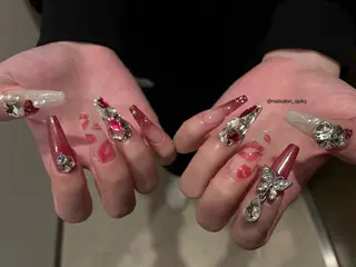 ネイル Spiky とうげ ふうかのネイルデザイン