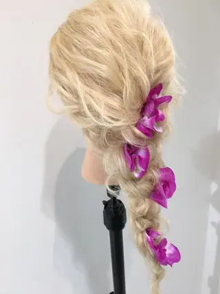 ヘアアレンジ _WHITE高槻店 yusukeのヘアスタイル