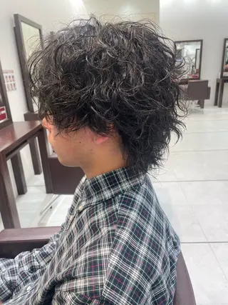 パーマ メンズ 【千葉駅南口歩1分】 MAKAのヘアスタイル