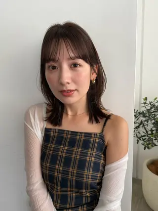 セミロング 表参道SHEA Am iのヘアスタイル