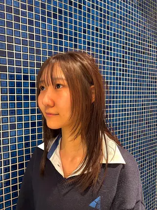 カラー BEAUTRIUM七里ヶ浜所属・舩橋 壱誠のヘアスタイル