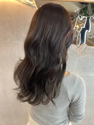 ロング カラー 齋藤 未来のヘアスタイル