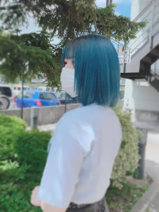 ショート 髪質改善/ブリーチ メンズパーマ遠藤勇輝のヘアスタイル