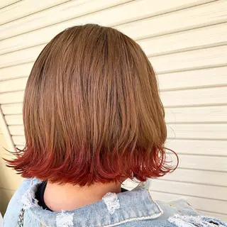 ショート カラー 枚方 tomee 🦋南部 しほ🦋のヘアスタイル