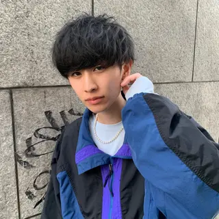 メンズ ハイトーン職人 ♡中島凱人のヘアスタイル