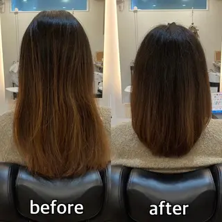 ロング 濱本 浩安のヘアスタイル