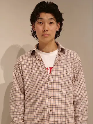パーマ メンズ (h)wim ウィムのヘアスタイル