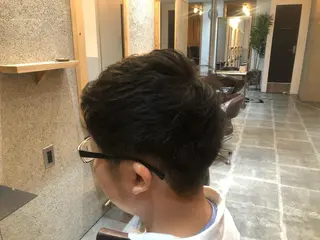 ショート メンズ メンズパーマ特化型 🔥URITAのヘアスタイル