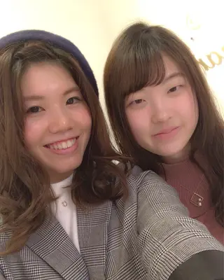 セミロング パーマ takebuchi harukaのヘアスタイル