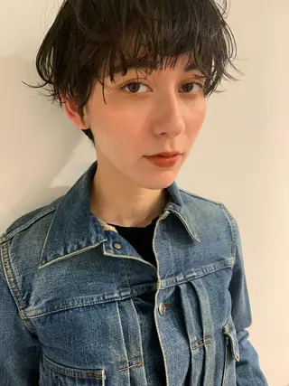 ショート 柔らかいカラー🎀 rinaのヘアスタイル